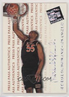 1998 Press Pass Authentics - [Base] - Hang Time #45 - Michael Olowokandi