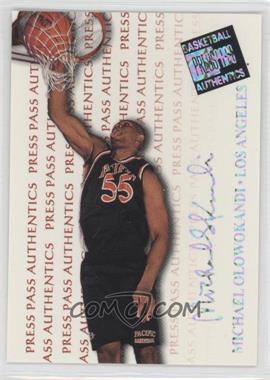 1998 Press Pass Authentics - [Base] - Hang Time #45 - Michael Olowokandi