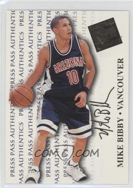 1998 Press Pass Authentics - [Base] #1.2 - Mike Bibby (Promo)