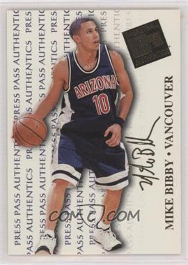 1998 Press Pass Authentics - [Base] #1.2 - Mike Bibby (Promo)