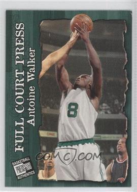 1998 Press Pass Authentics - Full Court Press #FP8 - Antoine Walker