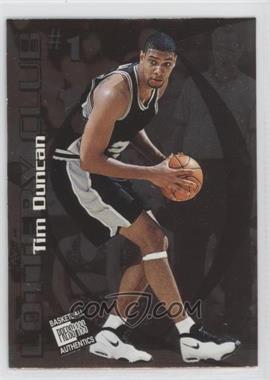 1998 Press Pass Authentics - Lottery Club #LC2 - Tim Duncan