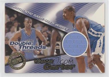 1998 Press Pass Double Threat - Double Threads #DT 4 - Vince Carter, Glen Rice /425