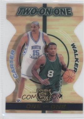 1998 Press Pass Double Threat - Two On One #TO 11 - Vince Carter, Antoine Walker