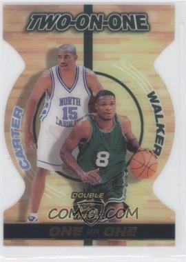 1998 Press Pass Double Threat - Two On One #TO 11 - Vince Carter, Antoine Walker