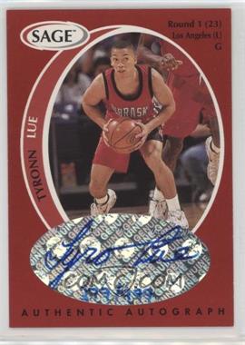 1998 SAGE - Authentic Autograph #A26 - Tyronn Lue /999