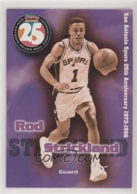 1998 San Antonio Spurs 25th Anniversary Team - [Base] #25-26 - Rod Strickland