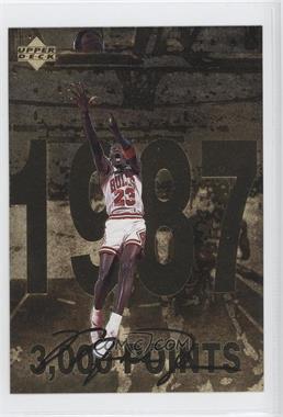 1998 Upper Deck Gatorade Michael Jordan - [Base] #3 - 3,000 Points (1987)