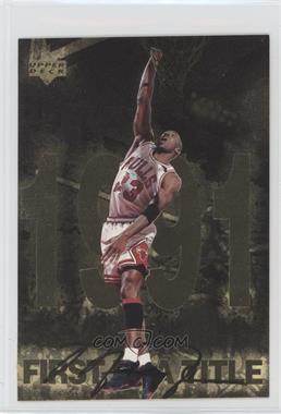 1998 Upper Deck Gatorade Michael Jordan - [Base] #7 - First NBA Title (1991)