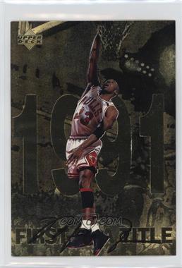 1998 Upper Deck Gatorade Michael Jordan - [Base] #7 - First NBA Title (1991)