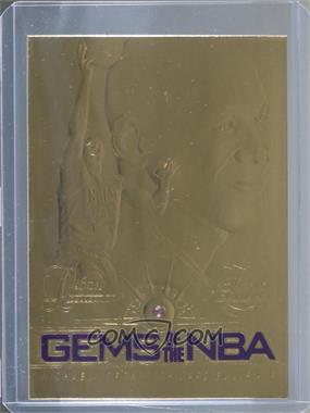 1999-00 23KT Gold Card Fleer Reprints - 1996-97 Flair Showcase Gems of the NBA #_MIJO.2 - Michael Jordan (Purple Foil) /1996