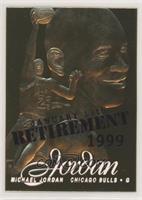 Michael Jordan (Retirement Overstrike) #/9,923