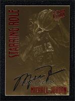 Michael Jordan (Red Foil, Black Signature)