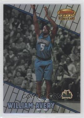 1999-00 Bowman's Best - [Base] - Refractor #114 - William Avery /400