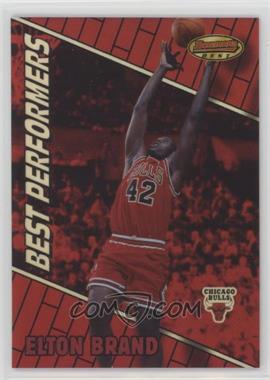 1999-00 Bowman's Best - [Base] - Refractor #96 - Elton Brand /400