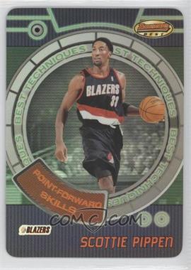 1999-00 Bowman's Best - Best Techniques #BT11 - Scottie Pippen