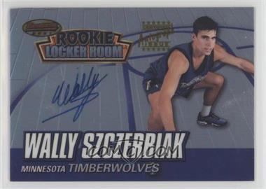 1999-00 Bowman's Best - Rookie Locker Room Collection #LRCA3 - Wally Szczerbiak