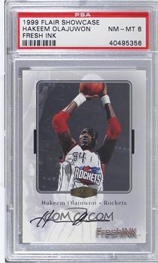 1999-00 Flair Showcase - Fresh Ink #_HAOL - Hakeem Olajuwon [PSA 8 NM‑MT]