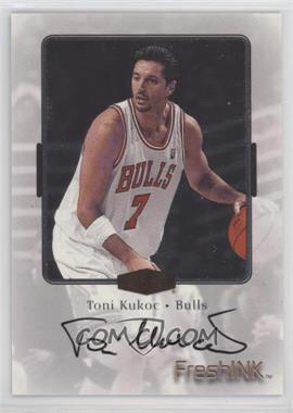 1999-00 Flair Showcase - Fresh Ink #_TOKU - Toni Kukoc