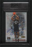 Trajan Langdon [BAS Beckett Auth Sticker]