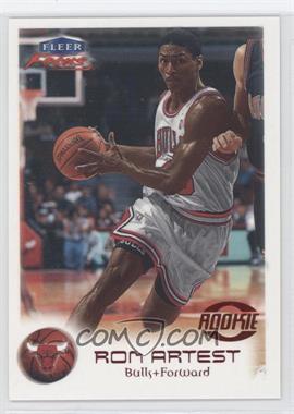 1999-00 Fleer Focus - [Base] #101.1 - Ron Artest (With Basketball) /3000