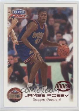 1999-00 Fleer Focus - [Base] #121.1 - James Posey (Ball in Hand) /3000