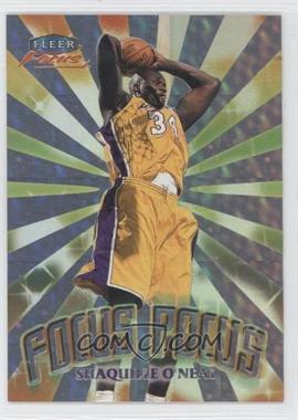 1999-00 Fleer Focus - Focus Pocus #3FP - Shaquille O'Neal