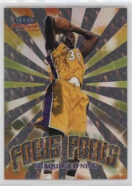 1999-00 Fleer Focus - Focus Pocus #3FP - Shaquille O'Neal