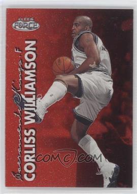 1999-00 Fleer Force - [???] #N/A - Corliss Williamson