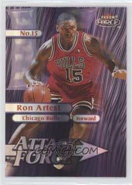 1999-00 Fleer Force - Attack Force - Forcefield #20 A - Ron Artest