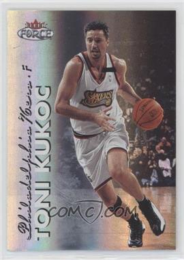 1999-00 Fleer Force - [Base] - Forcefield #190 - Toni Kukoc