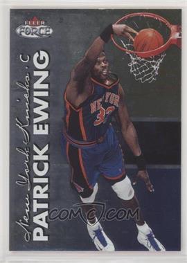 1999-00 Fleer Force - [Base] #90 - Patrick Ewing