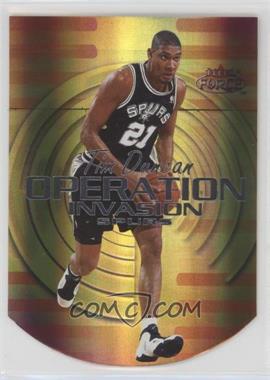 1999-00 Fleer Force - Operation Invasion - Forcefield #4OI - Tim Duncan