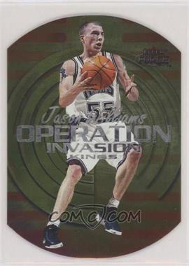 1999-00 Fleer Force - Operation Invasion #9OI - Jason Williams