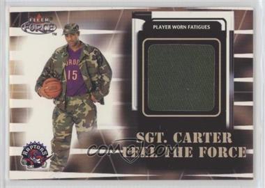 1999-00 Fleer Force - Sgt. Carter Feel the Force #_VICA - Vince Carter