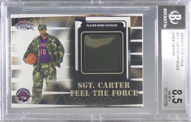 1999-00 Fleer Force - Sgt. Carter Feel the Force #_VICA - Vince Carter [BGS 8.5 NM‑MT+]
