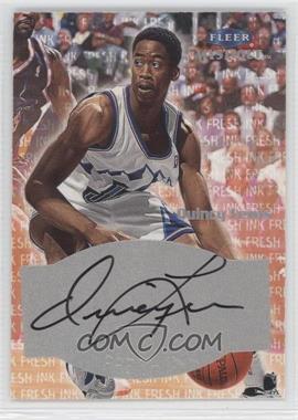 1999-00 Fleer Mystique - Fresh Ink #_QULE - Quincy Lewis