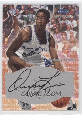 1999-00 Fleer Mystique - Fresh Ink #_QULE - Quincy Lewis