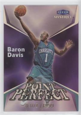 1999-00 Fleer Mystique - Point Perfect #8PP - Baron Davis /1999