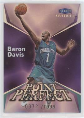 1999-00 Fleer Mystique - Point Perfect #8PP - Baron Davis /1999