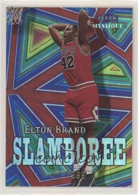 1999-00 Fleer Mystique - Slamboree #9 S - Elton Brand /999