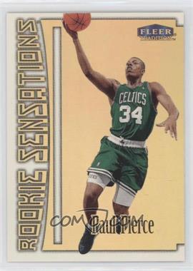 1999-00 Fleer Tradition - Rookie Sensations #17 RS - Paul Pierce