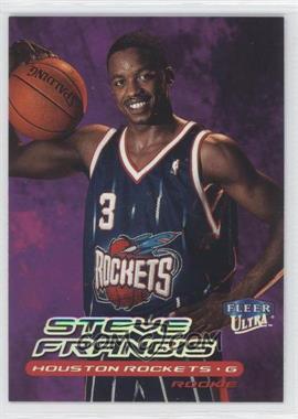 1999-00 Fleer Ultra - [Base] #126 - Steve Francis