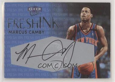 1999-00 Fleer Ultra - Fresh Ink #_MACA - Marcus Camby /750 [EX to NM]