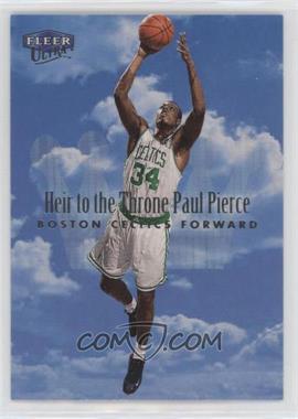 1999-00 Fleer Ultra - Heir to the Throne #3HT - Paul Pierce