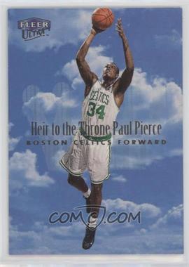 1999-00 Fleer Ultra - Heir to the Throne #3HT - Paul Pierce