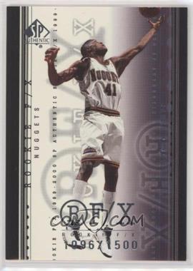 1999-00 SP Authentic - [Base] #106 - James Posey /1500 [EX to NM]