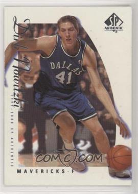 1999-00 SP Authentic - [Base] #18 - Dirk Nowitzki [EX to NM]
