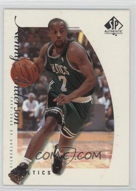 1999-00 SP Authentic - [Base] #6 - Kenny Anderson