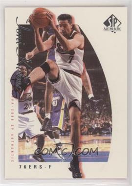 1999-00 SP Authentic - [Base] #61 - Toni Kukoc